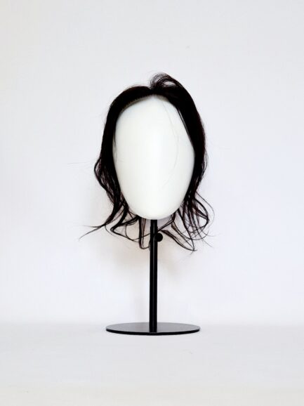 Topper z włosów naturalnych ciemny brąz mono 13x8 nr011