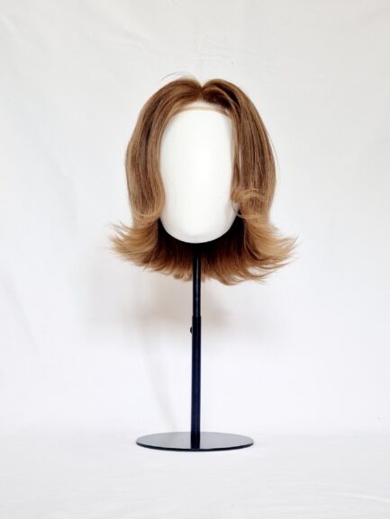 Peruka naturalna full lace 30cm ciemny blond 041