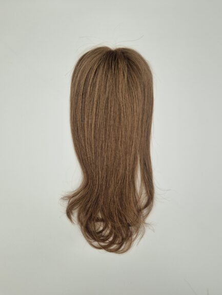Topper z włosów naturalnych europejskich ciemny blond 13x13 używana