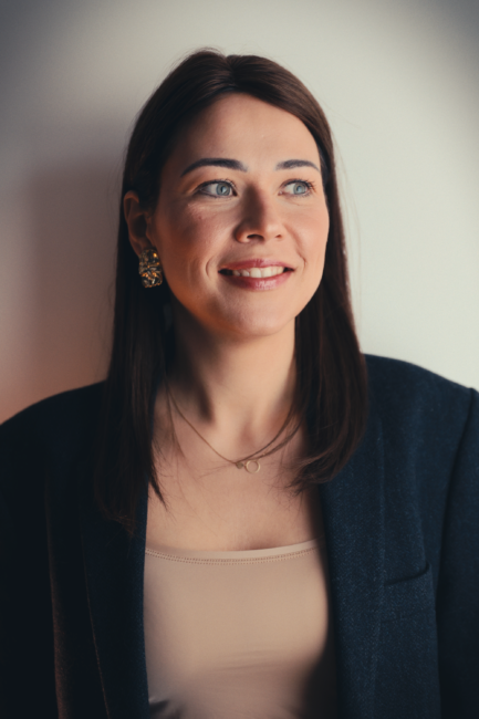 056 Topper z włosów naturalnych ciemny brąz 40cm